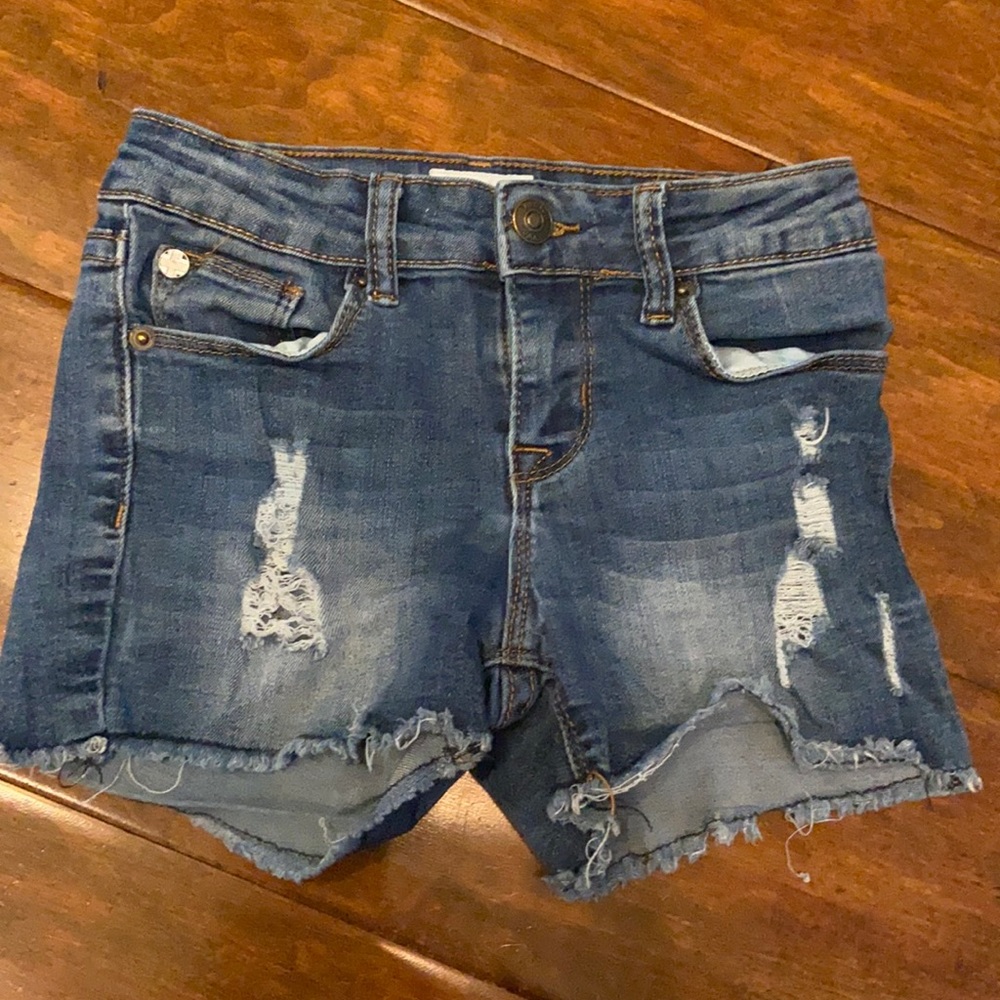 Girls Hudson Distressed shorts